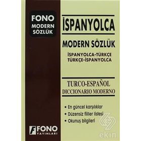 İSPANYOLCA MODERN SÖZLÜK İSPANYOLCA-TÜRKÇE / TÜRKÇE-İSPANYOLCA - KOLLEKTIF