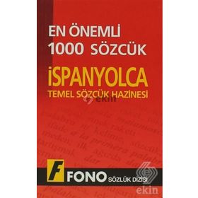 İspanyolcada En Önemli 1000 Sözcük - Fono Yayınları