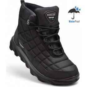 Ispartalılar 7204 Ortopedik Taban Su Geçirmez Siyah Erkek Outdoor Bot
