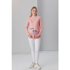 Işşıl 4464 Babasının Oğlu Geliyor Viskon Hamie Esprili T-shirt