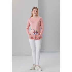 Işşıl 4464 Babasının Oğlu Geliyor Viskon Hamie Esprili T-shirt