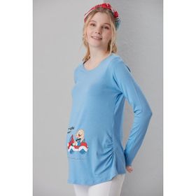 Işşıl 4464 Babasının Oğlu Geliyor Viskon Hamie Esprili T-shirt