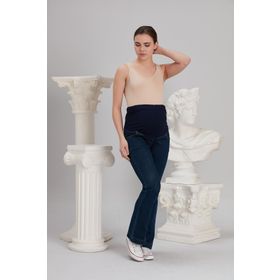 Işşıl 4498-Esnek İspanyol Paça Hamile Kot Pantolon
