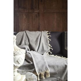 Issimo Decon 170x230 cm Gri Koltuk Şalı