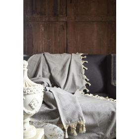 Issimo Decon 170x230 cm Gri Koltuk Şalı