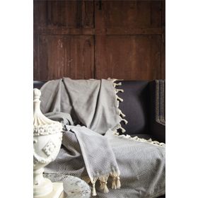 Issimo Decon 170x230 cm Gri Koltuk Şalı