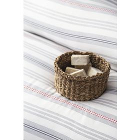 Issimo Home Matin Kırmızı %50 Pamuk %50 Bambu İpliğe Boyalı King Size Nevresim Takımı