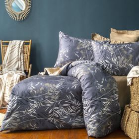 Issimo Home Shiro Çift Kişilik Pamuk Saten Nevresim Takımı