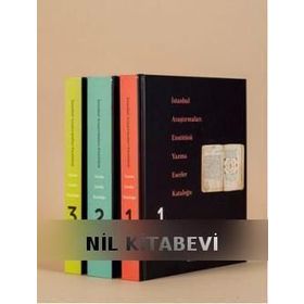 İstanbul Araştırmaları Enstitüsü Yazma Eserler Kataloğu 3 Cilt Takım - kollektif