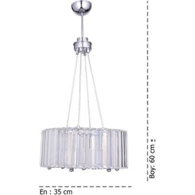İstanbul Avize 35 cm 01 Lüx Elmas Avize