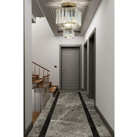 İstanbul Avize Plafonyer Eskitme K-10 Kristal Taşlı Avize