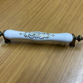 İstanbul E-Hırdavat 128 mm Mobilya Mutfak Porselen Çekmece Dolap Kulpu