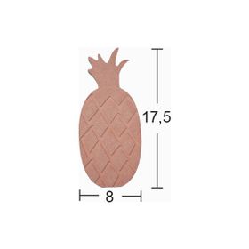 İstanbul Hobi 5743627 18 mm H127 Ahşap Ananas