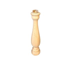 İstanbul Hobi 5758940 Masaüstü 26.5 cm ŞA03 Ahşap Şamdan