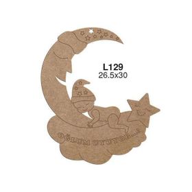 İstanbul Hobi 5759370 L157 Aydede Oğlum Uyuyor Ahşap Yazı