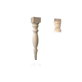 İstanbul Hobi FT10 Ahşap Oymalı Torna Ayak 45 cm Obje