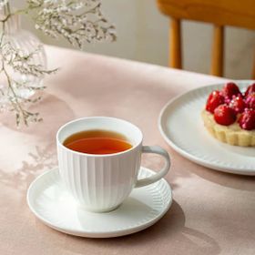 İstanbul Porselen Beray 230 ml 2 Parça Çay Fincan Takımı