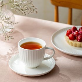 İstanbul Porselen Beray 230 ml 2 Parça Çay Fincan Takımı