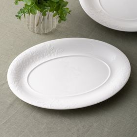 İstanbul Porselen Manolya 35 cm Kayık Tabak