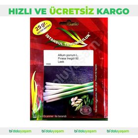 İstanbul Tohumculuk 25 gr Pırasa Tohumu
