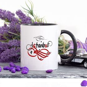 İstanbul Yazılı Kupa Bardak