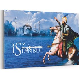 İstanbulun Fethi Kanvas Tablo