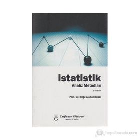 İSTATİSTİK ANALIZ METODLARI - B. A. KÖKSAL