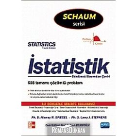 İSTATISTIK - LARRY J. STEPHENS;MURRAY R. SPIEGEL