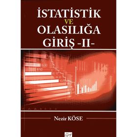 İstatistik ve Olasılığa Giriş - 2 - Nezir Köse
