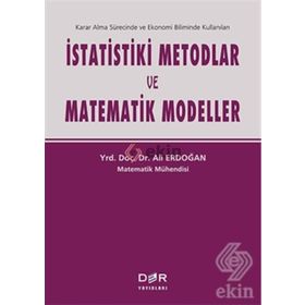 İstatistiki Metodlar ve Matematik Modeller - Ali Erdoğan