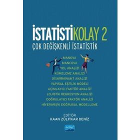 İstatistikolay 2 Çok Değişkenli İstatistik - Ayşe Bilicioğlu Güneş