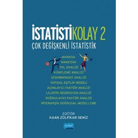 İstatistikolay 2 Çok Değişkenli İstatistik - Ayşe Bilicioğlu Güneş