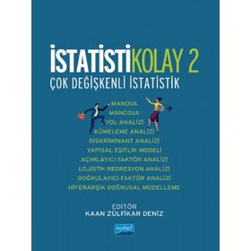 İstatistikolay 2 Çok Değişkenli İstatistik - Ayşe Bilicioğlu Güneş