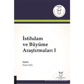 İstihdam ve Büyüme Araştırmaları-1 - Harun Bal