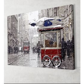 İstiklal Caddesi Kanvas Tablo