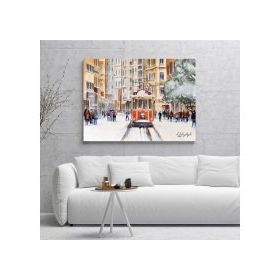 İstiklal Caddesi Kanvas Tablo