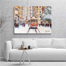 İstiklal Caddesi Kanvas Tablo