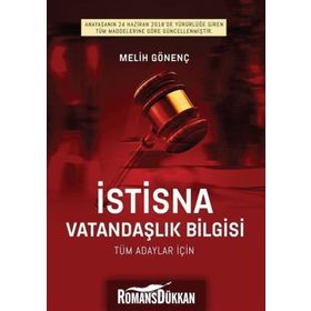 İstisna Vatandaşlık Bilgisi - Melih Gönenç