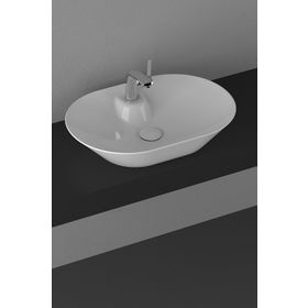 Isvea Sistemay Soft Tezgahüstü 60x42 cm Beyaz Lavabo