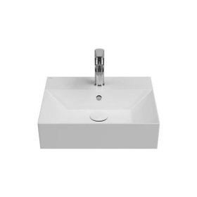 Isvea Sistemaz 50x42 cm Beyaz Tezgah Üstü Lavabo