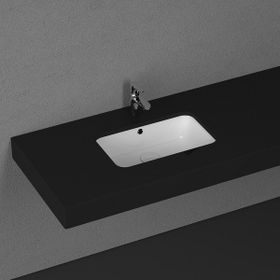 Isvea Soluzione 54 cm Siyah Tezgahaltı Lavabo