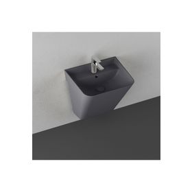 Isvea Sott Aqua 50 cm Antrasit Asma Monoblok Lavabo