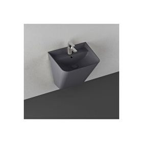 Isvea Sott Aqua 50 cm Antrasit Asma Monoblok Lavabo