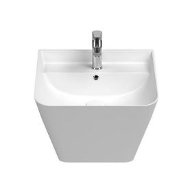 Isvea Sott Aqua 50 cm Beyaz Asma Monoblok Lavabo
