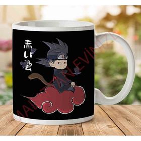 Itachi Uchiha Akatsuki Red Cloud Dragon Ball Z Naruto Baskılı Kupa