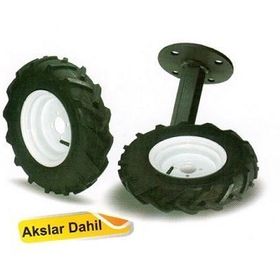 İtal 400x8 Komple Tekerlek ve Aks 250-300 İçin 1 Takım Flash