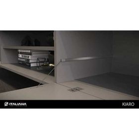 Italiana Ferramenta 46205500UT Kiaro 55 cm Düşer Kapak Sistemi Kanalı