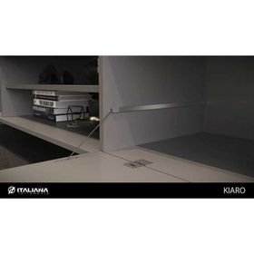 Italiana Ferramenta 46205500UT Kiaro 55 cm Düşer Kapak Sistemi Kanalı
