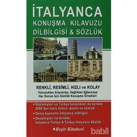 İTALYANCA KONUŞMA KILAVUZU DİLBİLGİSİ&SÖZLÜK - B. ORHAN DOĞAN