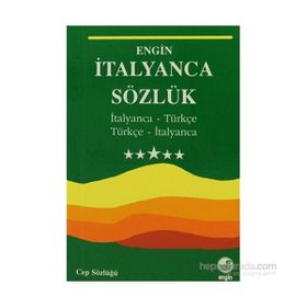 İtalyanca Sözlük - Dizionario Italiano Cep Sözlüğü - Elif Kalemci